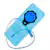 Refil Guepardo Hidrabag 2 Litros - Azul