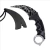 Imagem do Faca Tática Karambit CS2 + Bainha Preta com Cordão