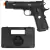 Pistola De Airsoft Green Gas QGK R30-BK M1911 V12 Black Full Metal - Blowback