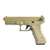 Kit de Pistola Airsoft Cyma Glock CM030 6mm Tan + 1000 Bbs 0.20g+Silicone + Maleta Falcon+ 70 Alvos - comprar online