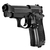 Kit Pistola De Pressão CO2 4.5mm Beretta M84 FS 17T- Umarex + Esfera de Aço + Óculo + 5 Cilindros de CO2 + Capa - FalconArmas - Armas, Pressão, Airsoft, defesa pessoal e Tiro esportivo.