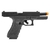 Pistola de Airsoft Green Gas QGK R17 Slide Metal Blowback - BK - Mostruário na internet