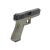 Pistola de Airsoft Green Gas Army Armament R17 Blowback - Verde - FalconArmas - Tiro esportivo e Material Tatico.