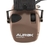 Abafador de Ouvido Eletrônico Aurok Whisper 22db - TAN