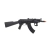 Rifle de Airsoft Eletrico AEG AK 47 Alfa - QGK - Mostruário - FalconArmas - Tiro esportivo e Material Tatico.