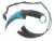 Faca Tática Karambit CS2 + Bainha Preta com Cordão na internet