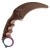 Faca Tática Karambit CS2 + Bainha Preta com Cordão - FalconArmas - Tiro esportivo e Material Tatico.