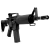 Rifle de Pressão CO2 M4-05 Full Metal 4.5mm