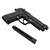 Pistola de Co2 Rossi Wingun M9 6mm