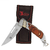 Canivete Manual Columbia Modelo 192 - Cabo em Madeira - Com Bainha em Nylon - comprar online