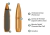 CAIXA Munição CBC Calibre 5,56x45mm OTM - Open Tip Match - 50 unid - comprar online