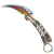 Canivete Tático Butterfly + Karambit Fade - Falcon Armas