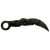 Canivete AVB A3236 Karambit - Aço Inox Preto (Tático)
