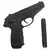 Pistola de Pressão Co2 Gamo P-25 4,5mm Mag 2x8 Tiros - Blowback