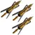 Kit Com 3 Ponteiras Rosqueáveis Rage X-treme 2 Lâminas 100grains - comprar online