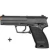 Pistola Double Eagle M81 Modelo Hk Usp - DECORATIVA - Sem caixa, magazine - Sem funcionamento