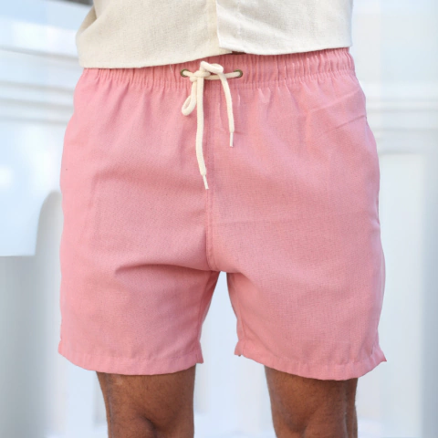 Short Masculino Linho Premium Com Bolso Verdugo - comprar online