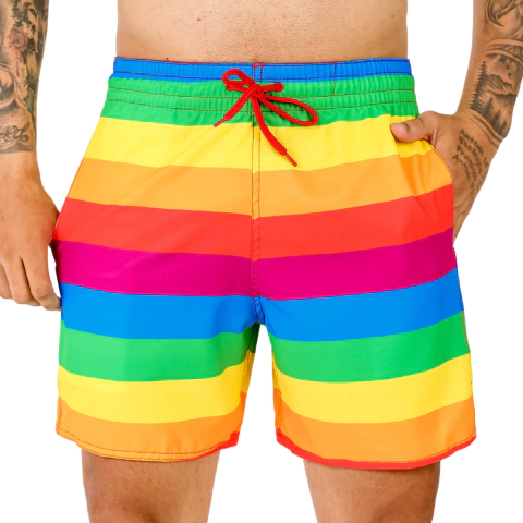 Short Masculino Arco-íris