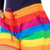 Short de Tactel com Elastano Feminino Bandeira