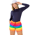Short de Tactel com Elastano Feminino Bandeira na internet