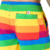 Short Curto Arco-íris - comprar online