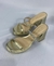 Tamanco Meia Pata Ouro - comprar online