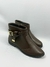 Bota Feminina Moleca Cano Curto Marrom