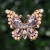 Mariposa Rosa Metal