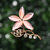 Flor Rosa Metal