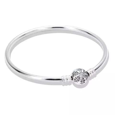 Pulsera Rígida Copo de Nieve S925 - comprar online