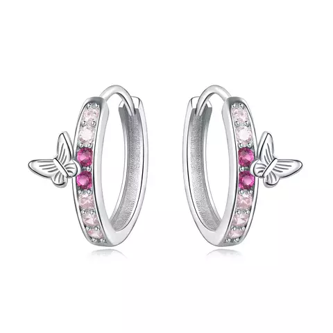 Aro Mariposa S925 - comprar online