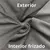 Babucha de Acetato Frizada - comprar online