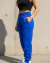 Babuchas de Algodón con Friza mujer Azul Francia en internet
