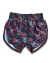 Short muay Thai estilo Camuflado Rojo