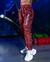 Babucha squat proof Lines Red Dama