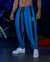 Babuchas FORCE Estilo Retro Azul Vertical