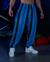 Babuchas FORCE Estilo Retro Azul Vertical - comprar online