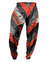 Babuchas FORCE Estilo Retro Diagonales Rojas - tienda online