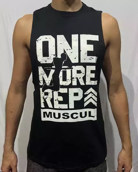 Musculosa Abierta Olimpica Victory estilo One more Rep