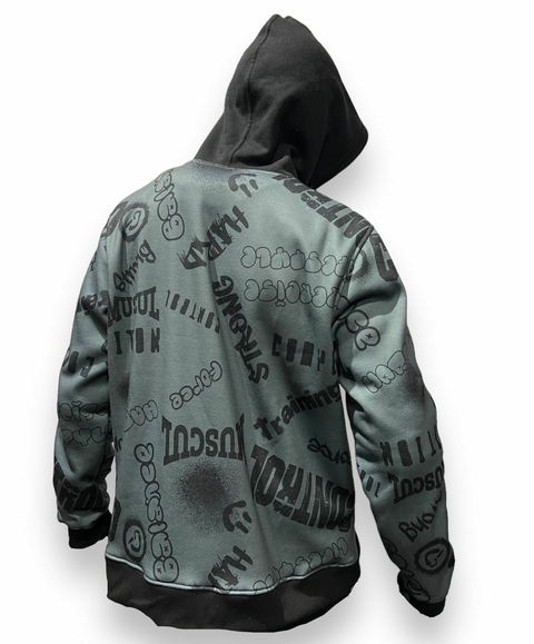 Buzo canguro oversize Combat - comprar online