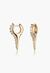 Argola Melted Sparkle Ouro - comprar online