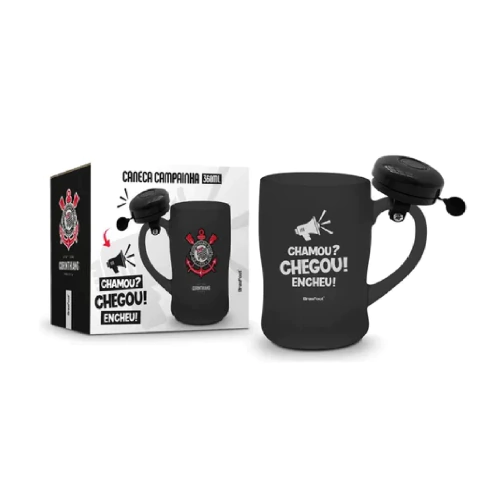 Caneca campainha 360ml Corinthians
