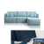 Sofá Lily 04 Lugares + Chaise - 3 Opções de Largura - Toque a Campainha