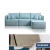 Sofá Lily 04 Lugares + Chaise - 3 Opções de Largura