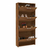 Sapateira Stela c/ 4 gavetas basculantes, Padrao - Canela - comprar online