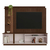 Home Theater Amaro c/ Painel ripado e 02 portas - 1,82 m - loja online