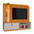 Home Theater Amaro c/ Painel ripado e 02 portas - 1,82 m