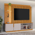 Home Theater Amaro c/ Painel ripado e 02 portas - 1,82 m na internet