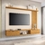 Painel Júpter 02 Portas Basculantes - 1,60, Padrao - Cinamomo / Off White - comprar online