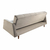 Sofá-Cama Mirela Casal c/ 02 Almofadas Decorativas - 2,05 m / Pé - Imbuia Mel - loja online